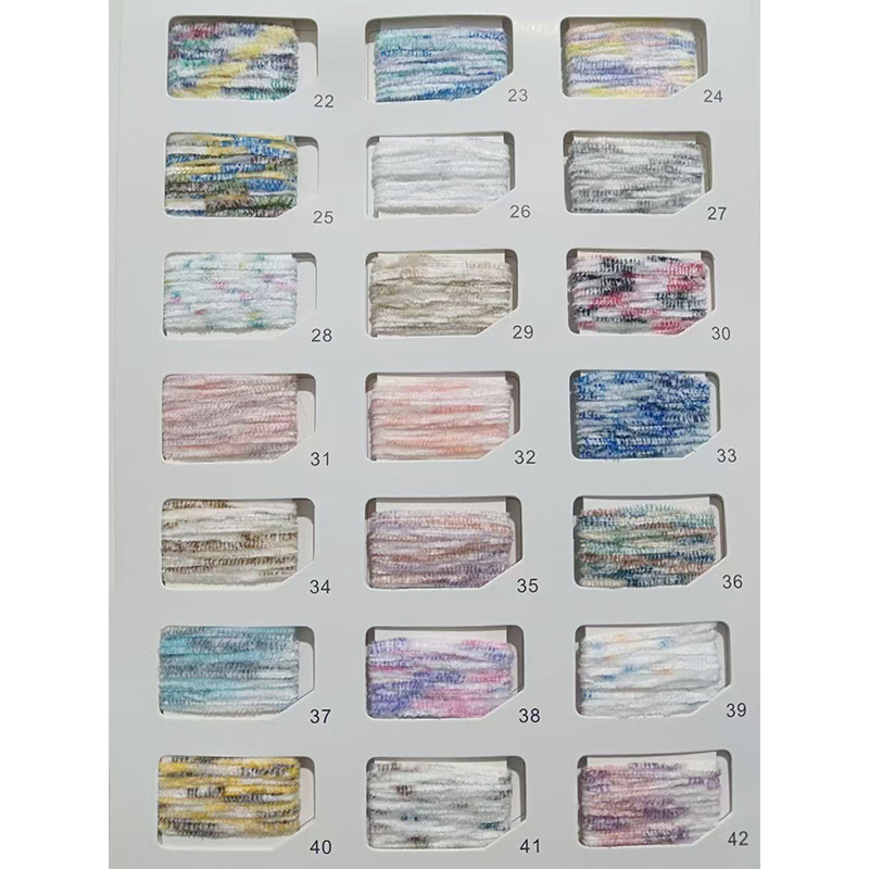 Snáth Chenille Polyester Neamhlonrach Iomlán Snáth Chenille Polyester Neamhlonrach Iomlán